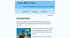 Desktop Screenshot of coral-reef-info.com