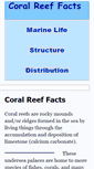 Mobile Screenshot of coral-reef-info.com